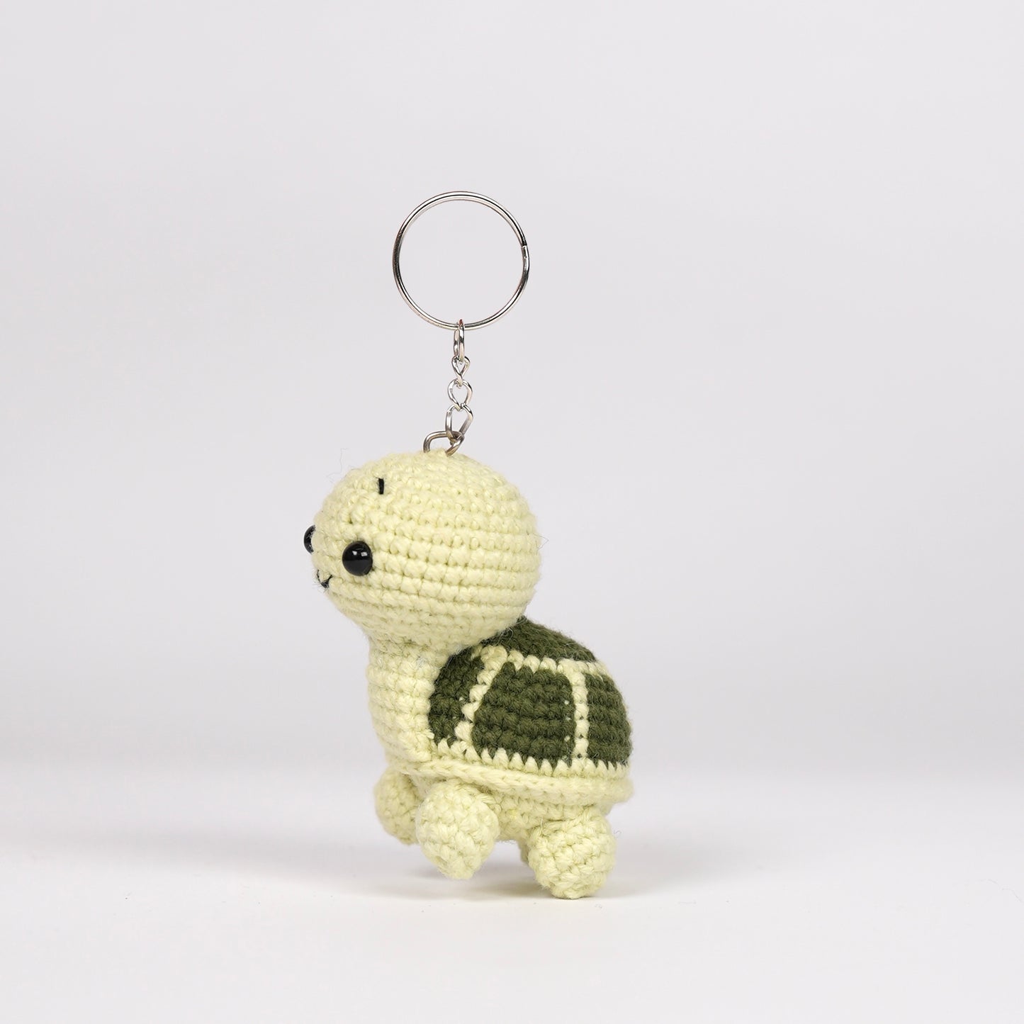 Amigurumi Turtle Keychain