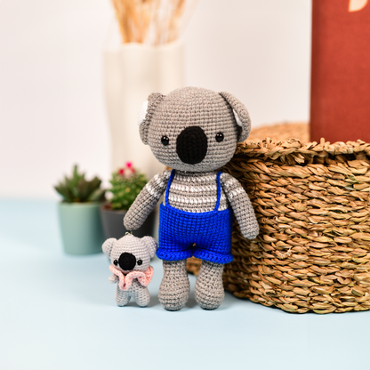 Amigurumi Koala Keychain