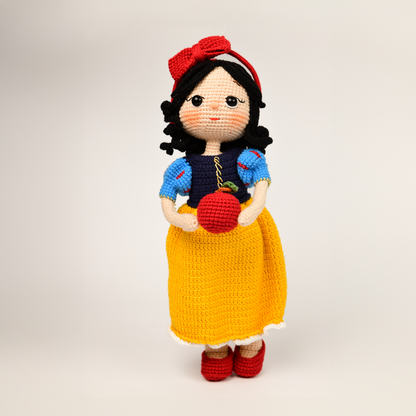 Amigurumi Snow White Doll