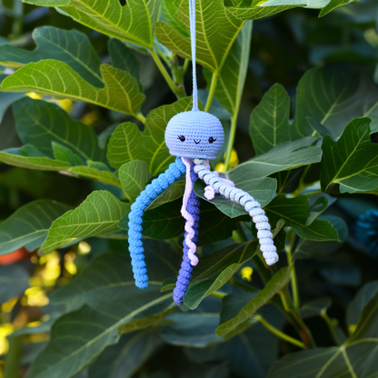 Amigurumi Octopus Hanging Toy