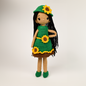 Amigurumi Sunflower Girl Doll