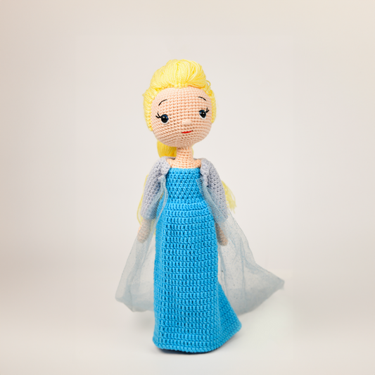 Amigurumi Ice Queen Doll