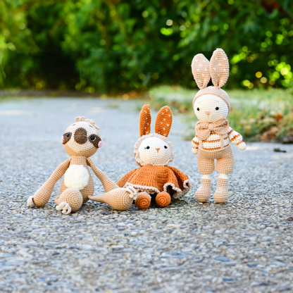 Amigurumi Bunny Comforter Toy