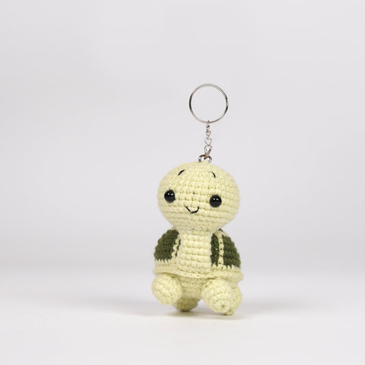 Amigurumi Turtle Keychain