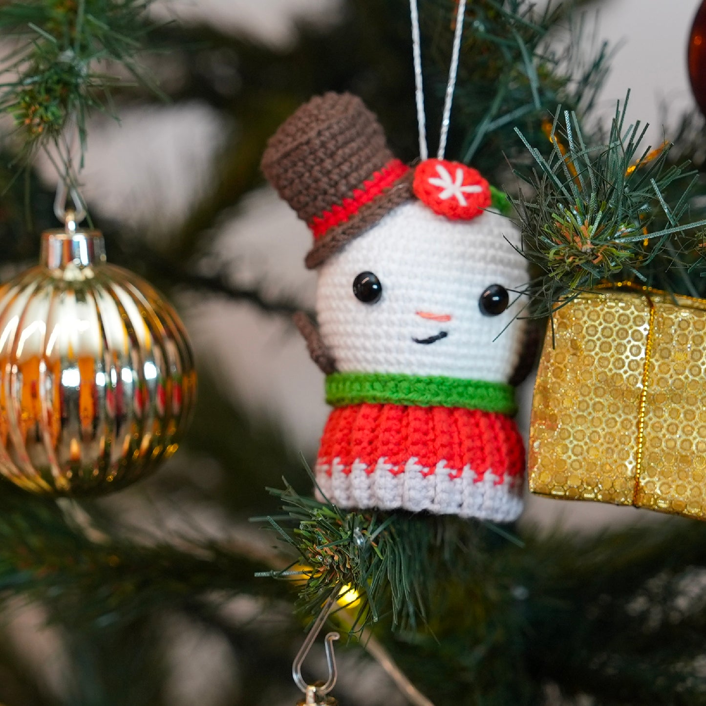 Amigurumi Christmas Ornament 6 Pack