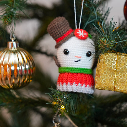 Amigurumi Christmas Ornament 6 Pack